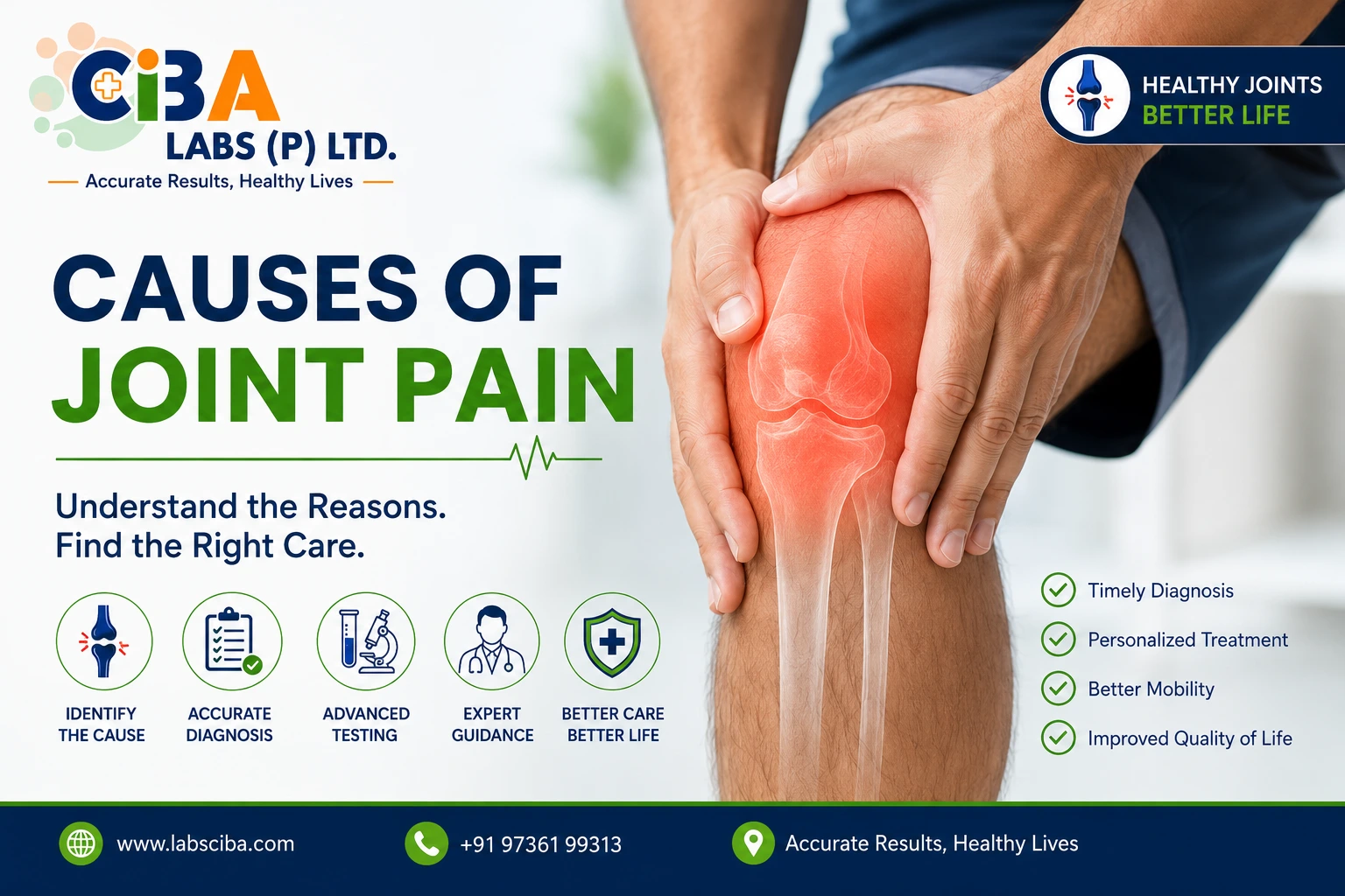 Causes of Joint Pain: Common Reasons, Symptoms, Diagnosis & When to Seek Help